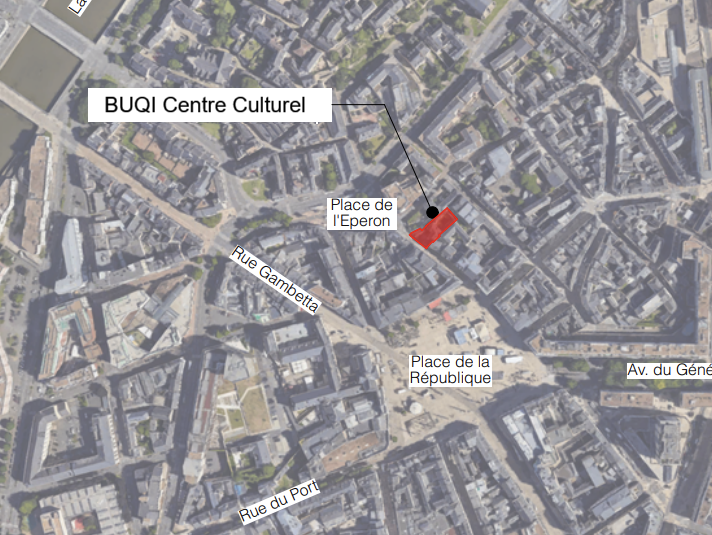 Plan de localisation de BUQI au Mans